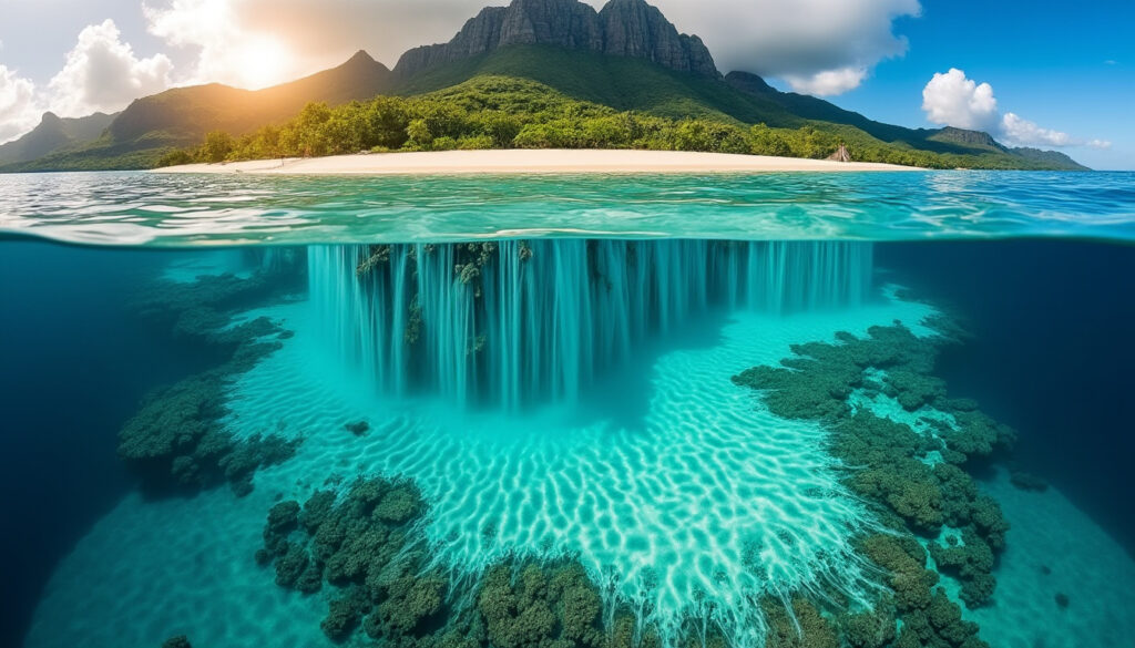 Qu’est-ce que la cascade sous-marine de l’île Maurice