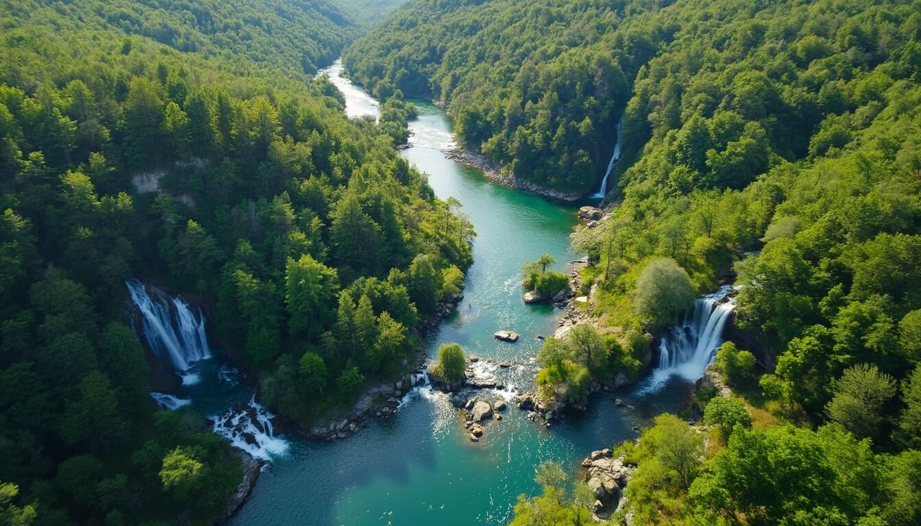 Explorez la beauté naturelle du Parc national de Krka en Croatie, célèbre pour ses cascades époustouflantes, ses sentiers de randonnée pittoresques et sa biodiversité riche. Idéal pour les amoureux de la nature et les aventuriers, ce parc vous invite à découvrir des paysages à couper le souffle et à plonger dans des eaux cristallines.