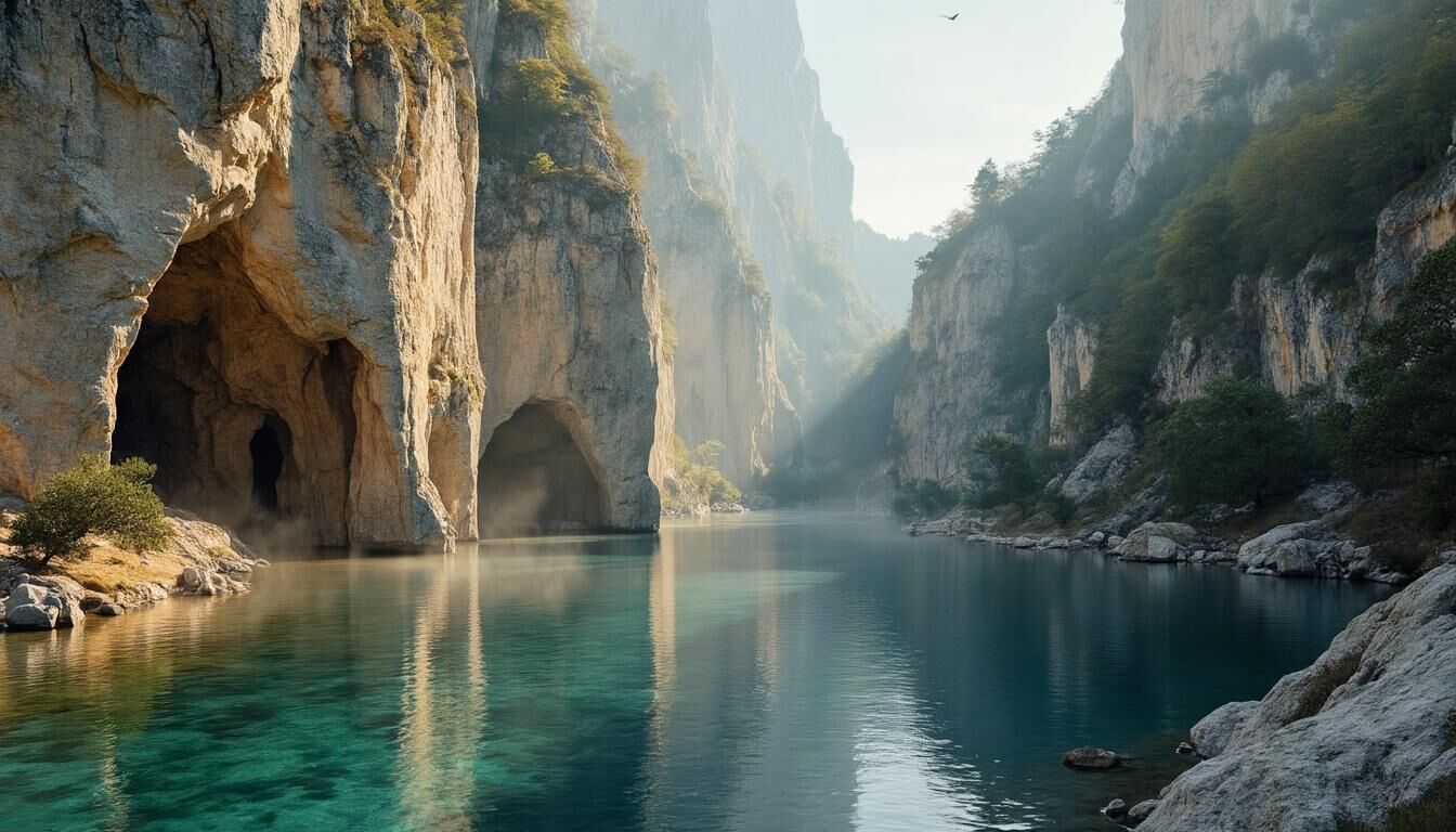 Découvrez les grottes troglodytiques et les merveilles naturelles du Verdon, un trésor caché où la nature et l'histoire se rencontrent. Explorez des paysages époustouflants, des formations rocheuses uniques et plongez dans un monde fascinant au cœur de la Provence.