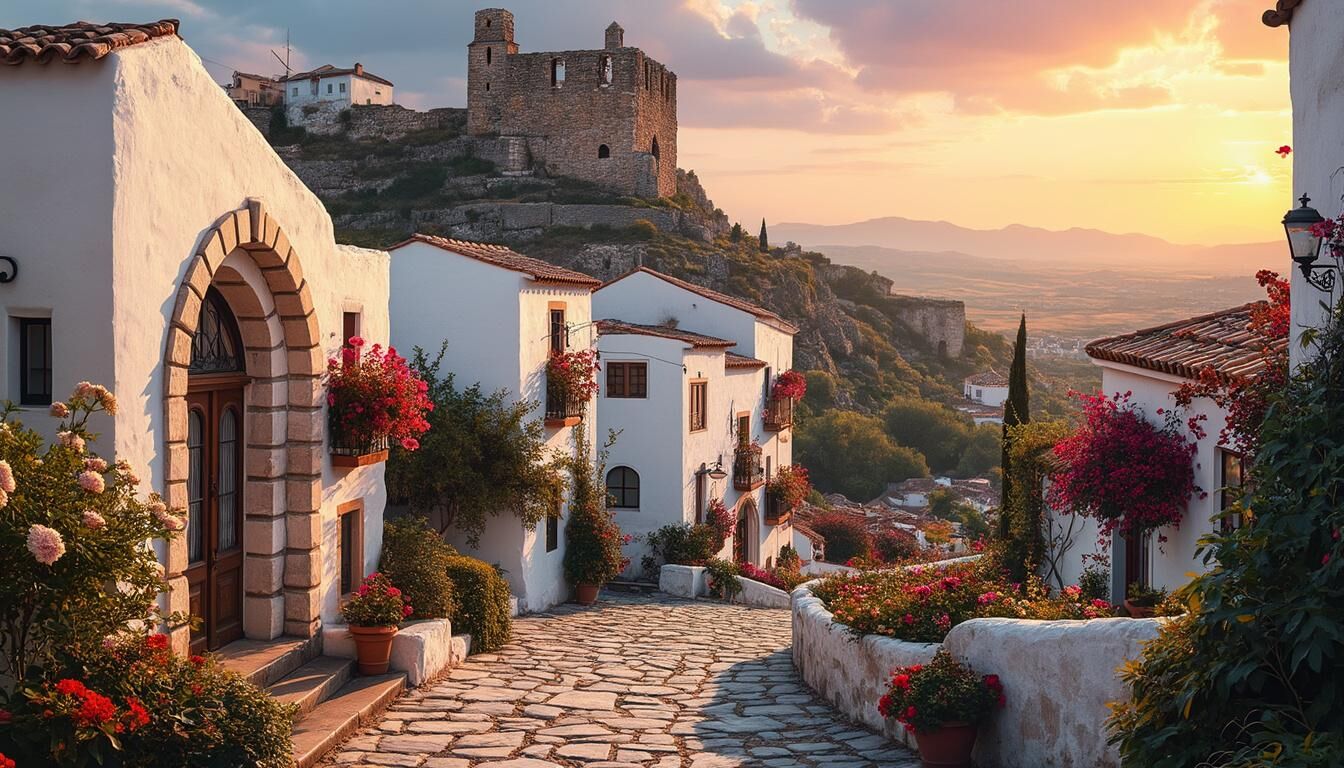 Découvrez les plus beaux villages blancs d'Andalousie, perles de charme et d'authenticité. Explorez des ruelles pittoresques, admirez des paysages à couper le souffle et plongez dans la culture espagnole. Ne manquez pas cette aventure inoubliable au cœur du sud de l'Espagne.