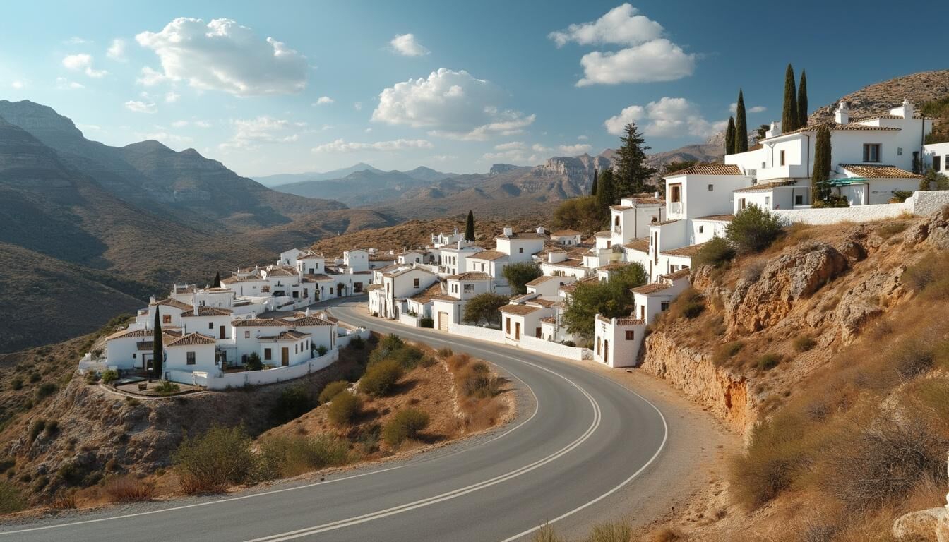 Découvrez les plus beaux villages blancs d'Andalousie, véritables joyaux enchâssés dans un paysage pittoresque. Explorez leurs ruelles étroites, admirez l'architecture traditionnelle et plongez dans l'authenticité de cette région envoûtante. Un voyage inoubliable à travers la culture et l'histoire du sud de l'Espagne vous attend.