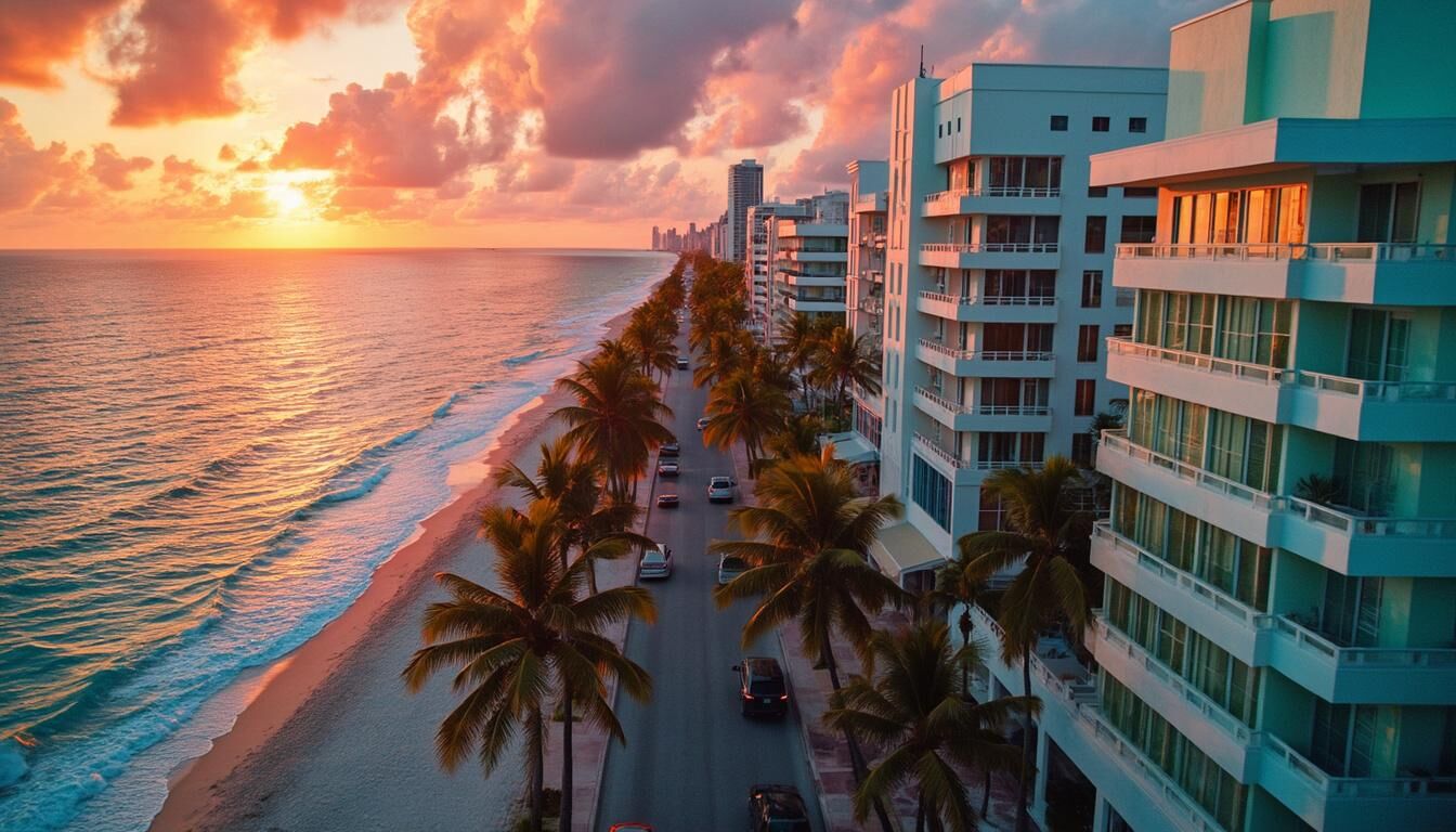 Préparez votre voyage à Miami ! Découvrez les sites incontournables, activités à ne pas manquer et conseils pratiques pour profiter pleinement de votre séjour dans la Magic City.