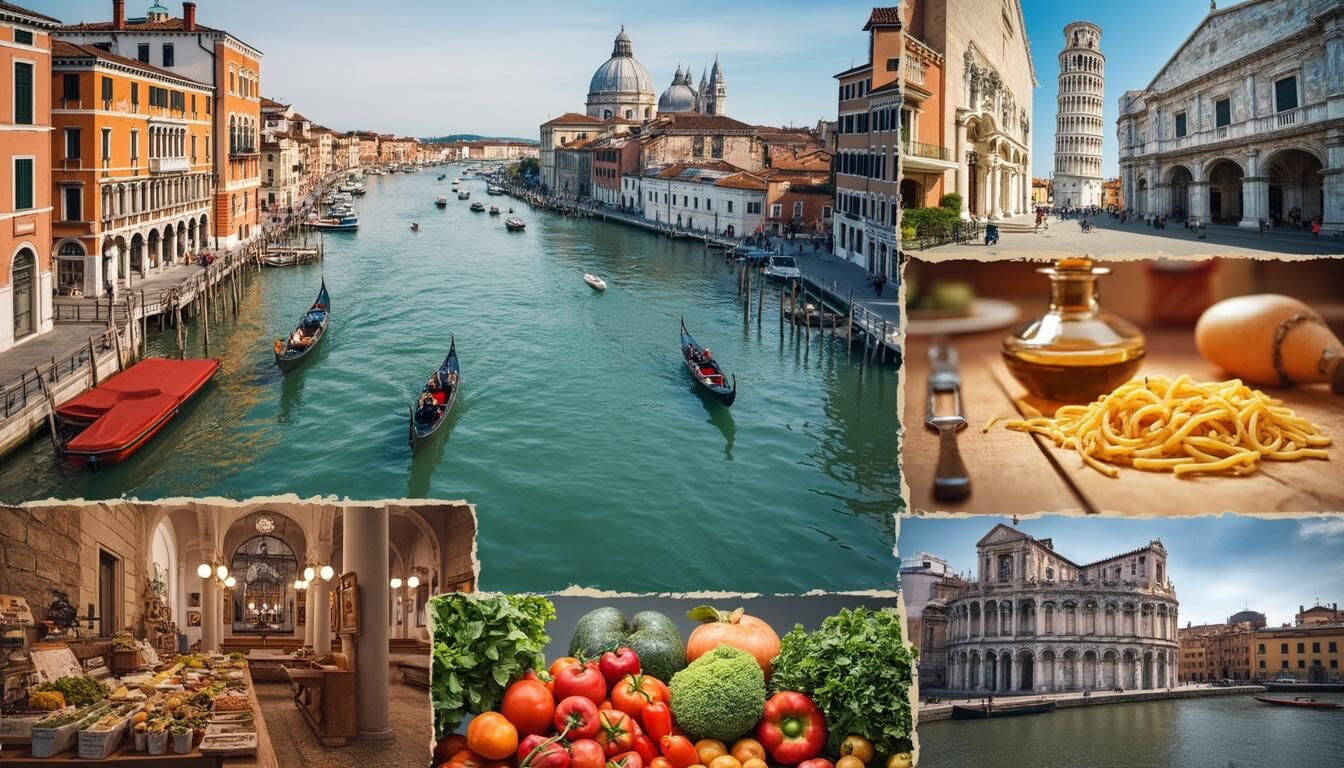 Découvrez les 12 plus belles villes d’Italie à visiter absolument : des destinations incontournables entre histoire, art, gastronomie et paysages à couper le souffle. Préparez votre prochain voyage italien avec nos conseils !