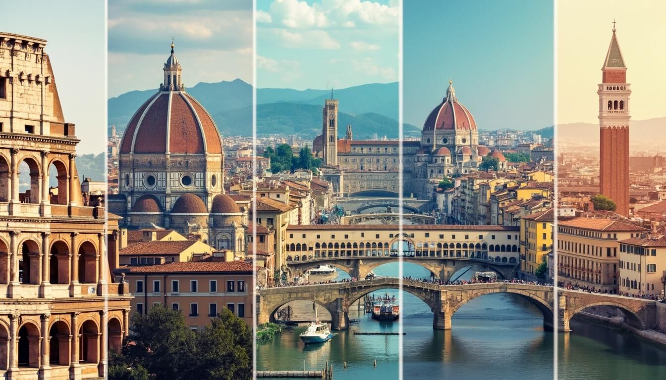 Découvrez notre sélection des 12 plus belles villes d’Italie à visiter absolument. Plongez dans l’histoire, la culture et le charme unique de ces destinations incontournables pour un voyage inoubliable.