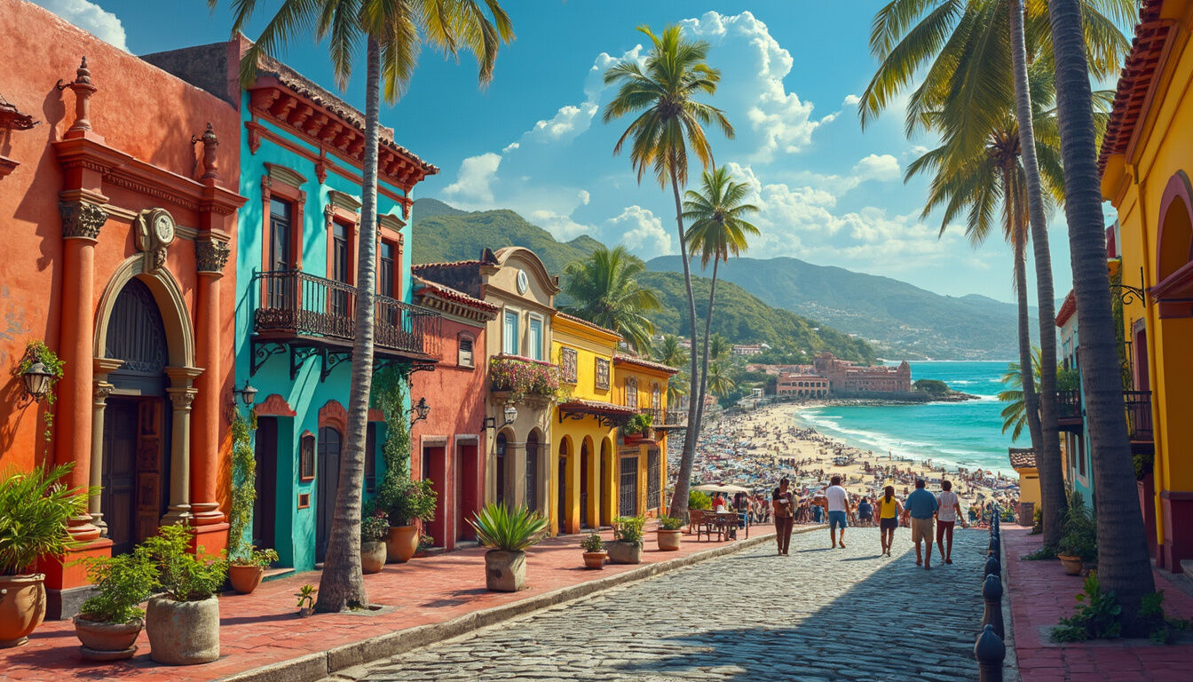 Découvrez les 15 plus beaux lieux à visiter absolument au Mexique : plages paradisiaques, sites archéologiques, villes colorées et merveilles naturelles incontournables pour un voyage inoubliable !