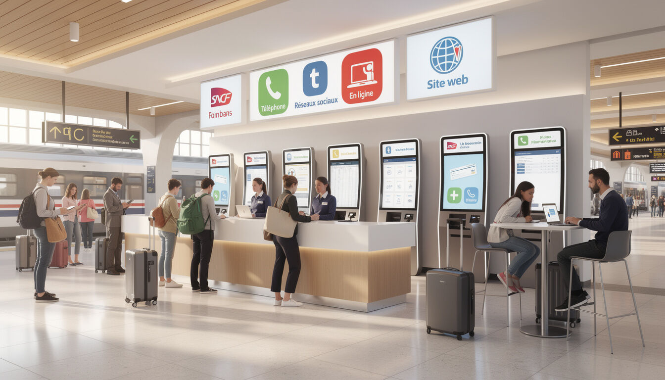 Découvrez comment contacter rapidement un conseiller SNCF en ligne pour obtenir assistance, informations et support personnalisé facilement.