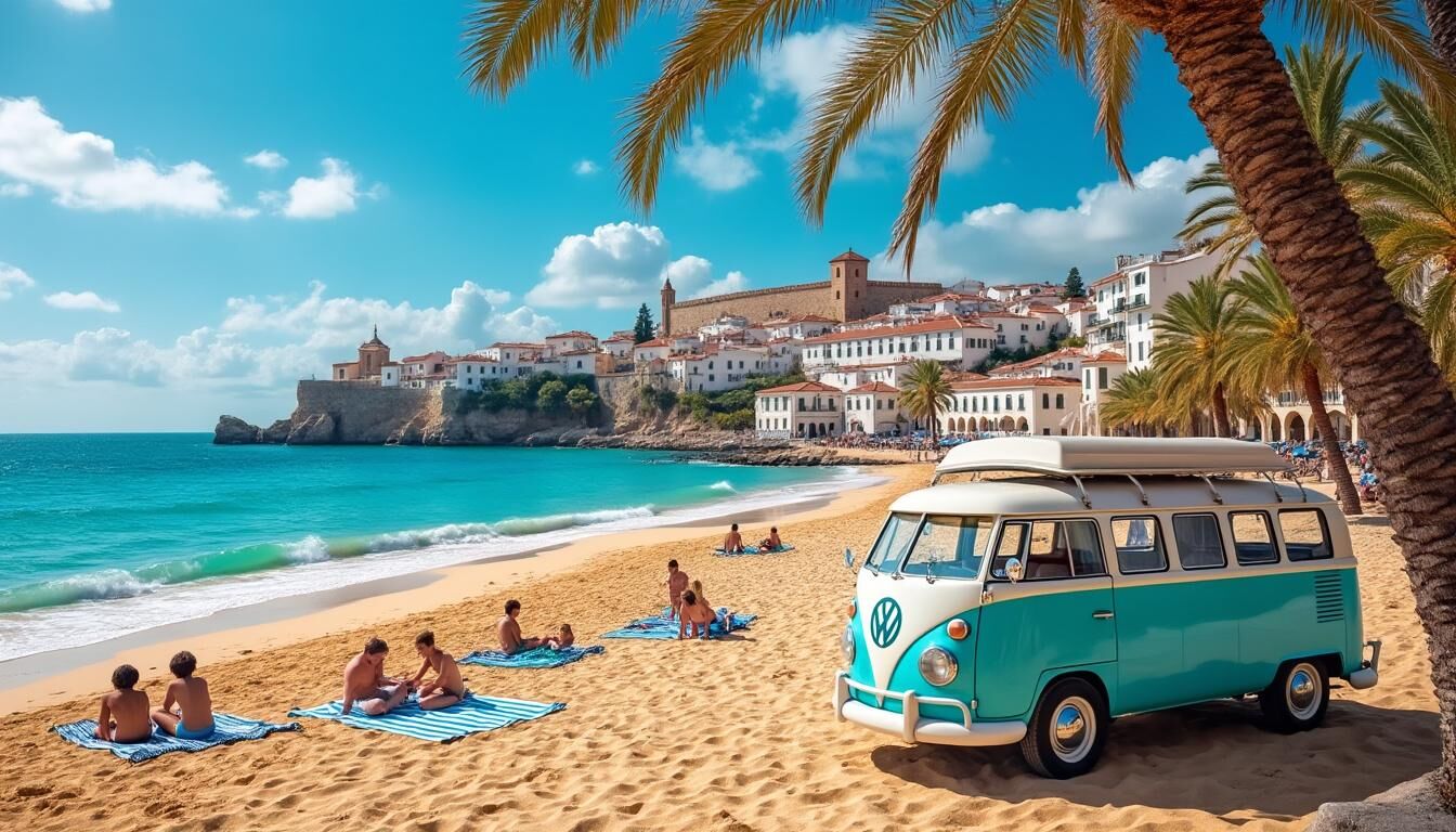 Découvrez les parcours essentiels pour un tour d'Espagne en camping-car et profitez de conseils pratiques pour une aventure inoubliable à travers les plus beaux paysages espagnols.